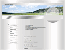 Tablet Screenshot of bernd-oehmig.de